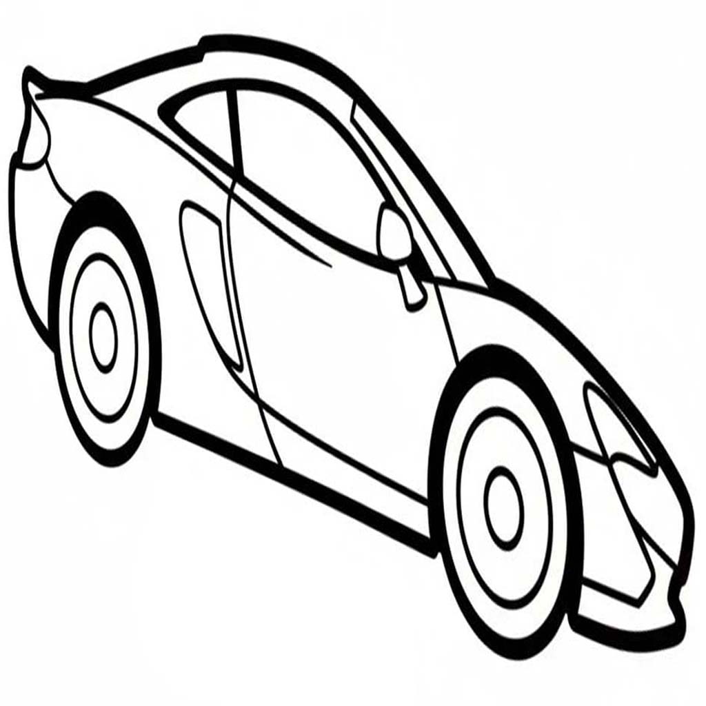 Zeichne McLaren kostenlos für Kinder