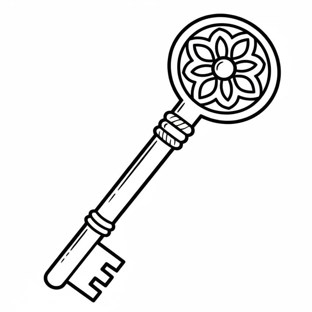 Zeichne Schlüssel kostenlos