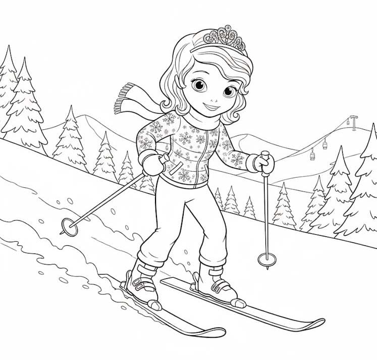 Zeichne Sofia die Erste