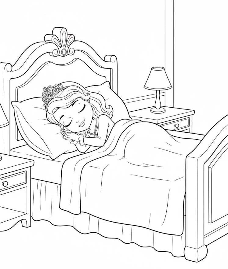 Zeichne Sofia die Erste basisch