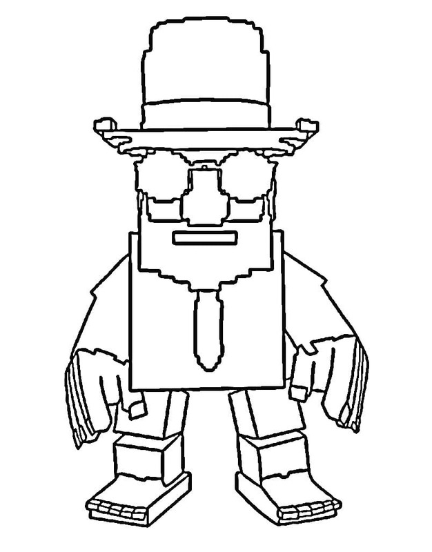 Zeichne Steal a Brainrot kostenlos druckbare einfach