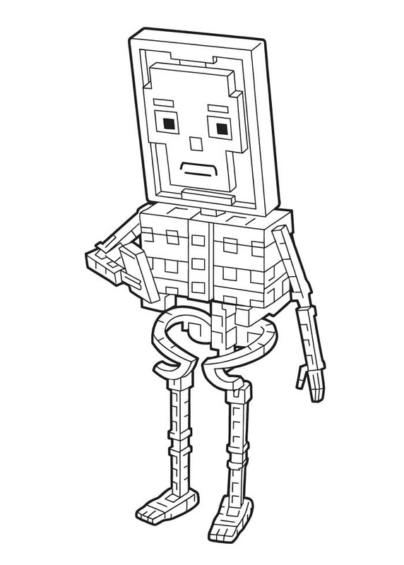 Zeichne Steal a Brainrot kostenlos druckbare schlicht