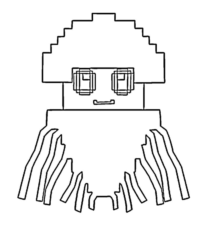 Zeichne Steal a Brainrot schlicht