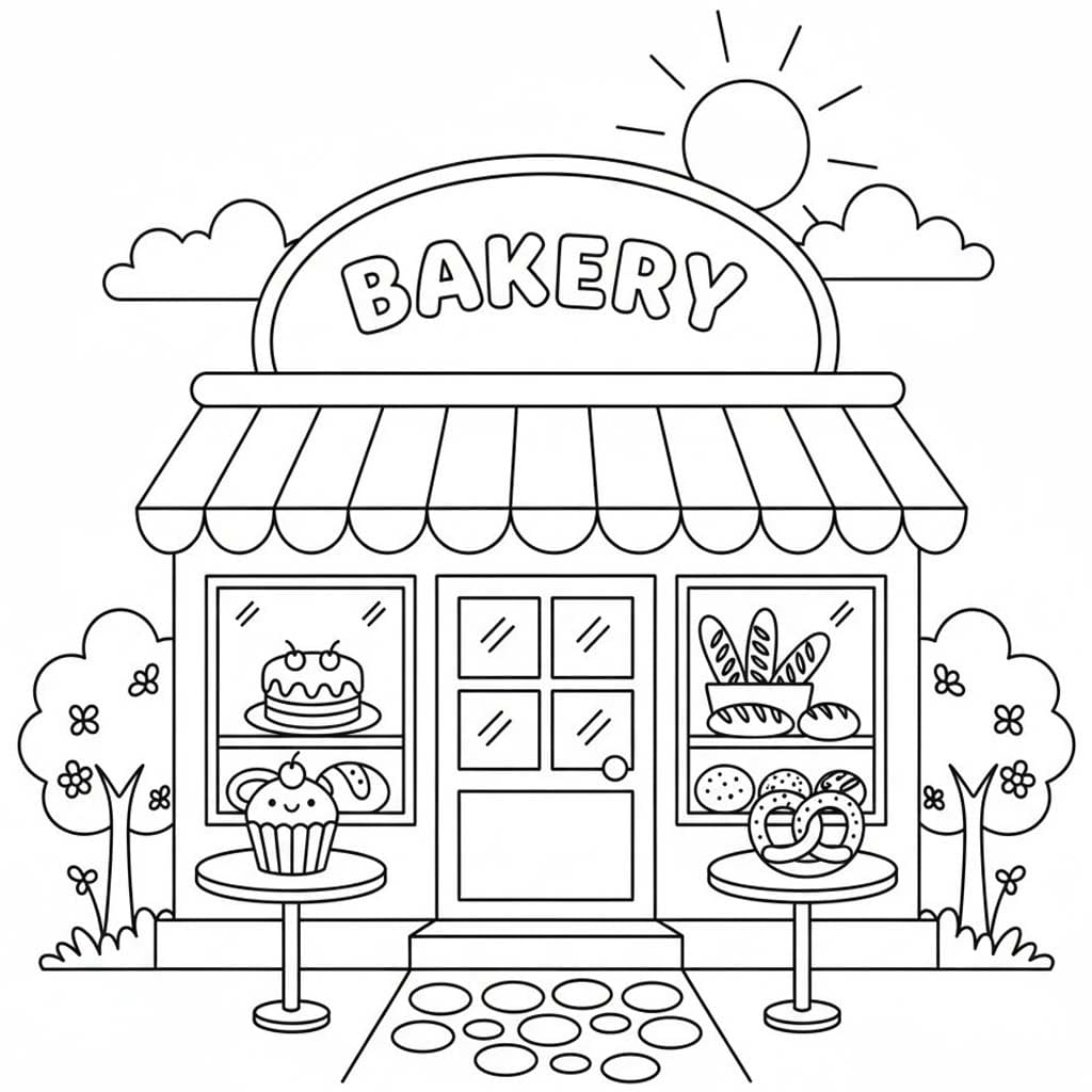 Bäckerei kostenlos druckbare