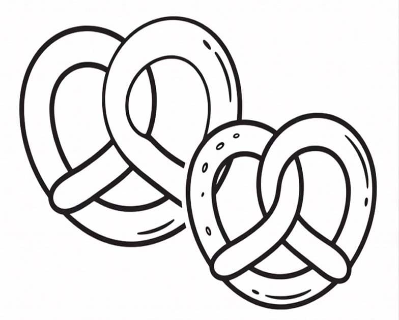 Brezel zum Ausdrucken