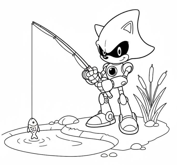 Druckbare Metal Sonic