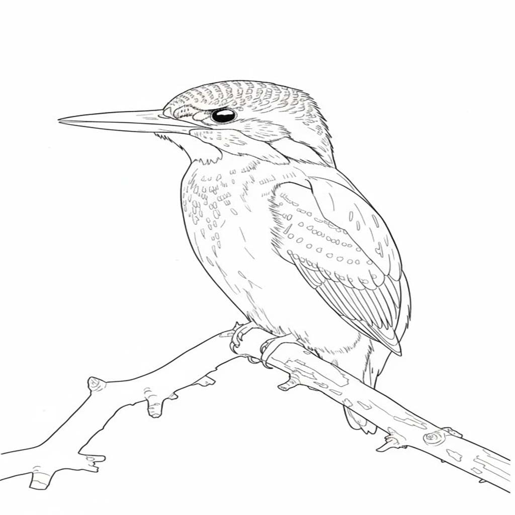 Eisvogel druckbare einfach