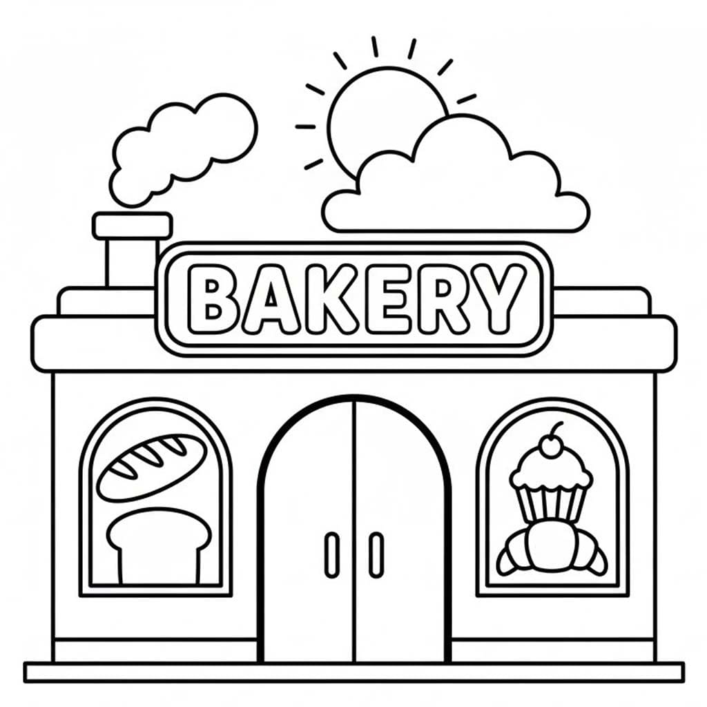 Kostenlos druckbare Bäckerei