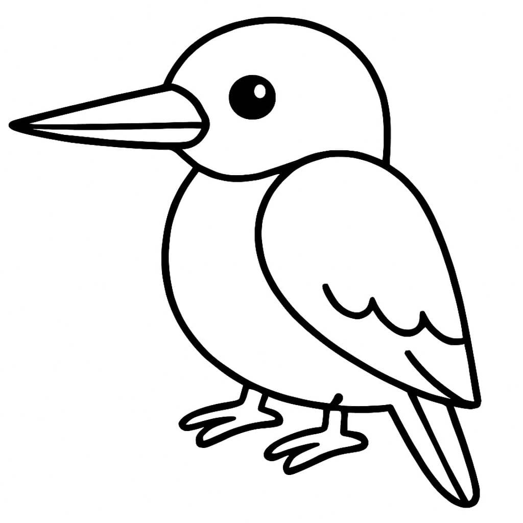 Kostenlos druckbare Eisvogel