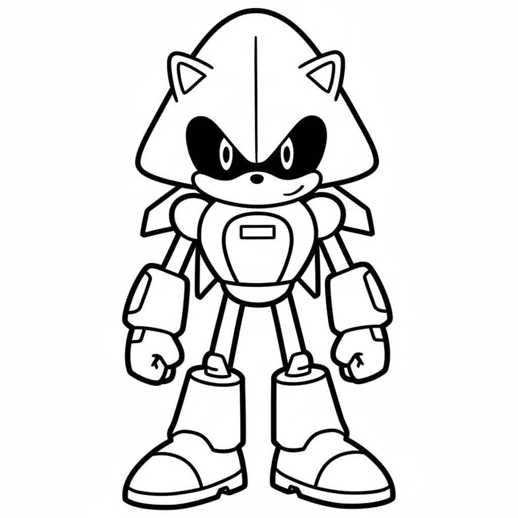 Metal Sonic druckbare
