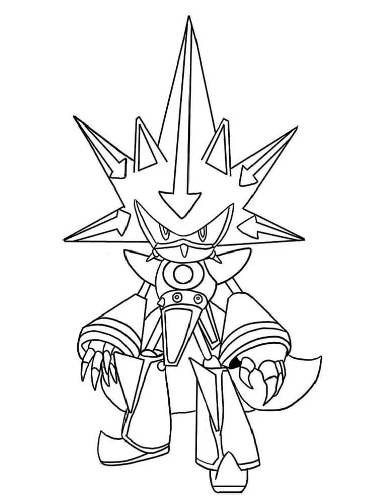 Metal Sonic druckbare basisch