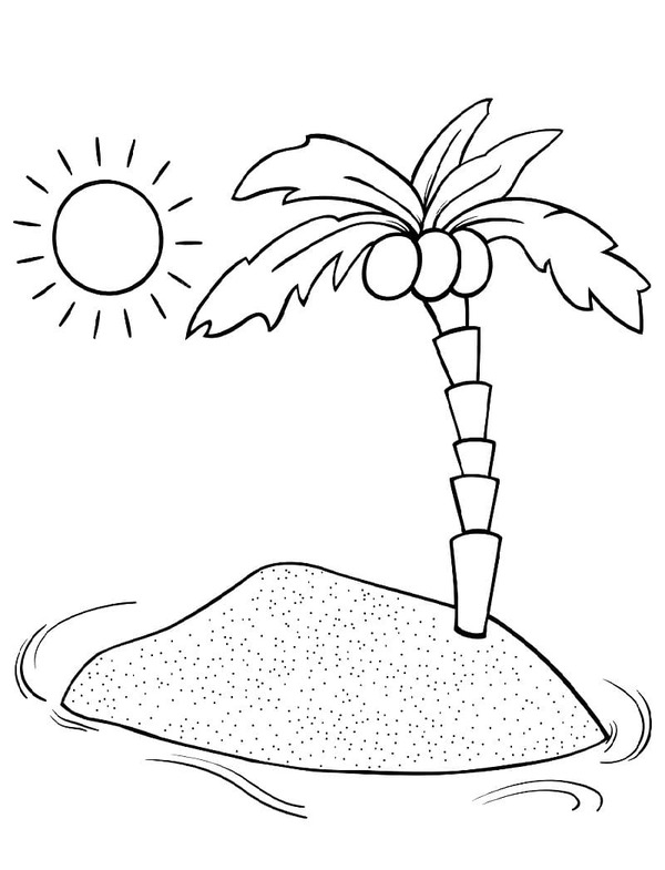 Palme kostenlos für Kinder