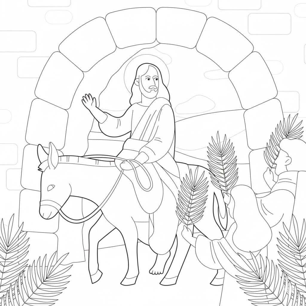 Palmsonntag kostenlos einfach