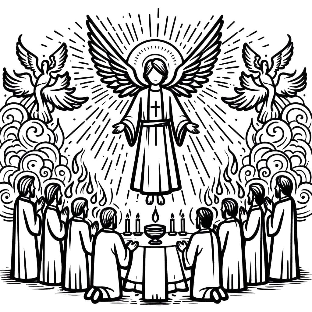 Pfingsten druckbare für Kinder