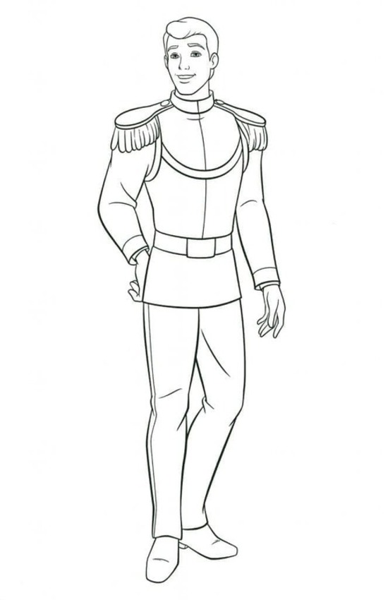 Prinz zum Ausdrucken für Kinder