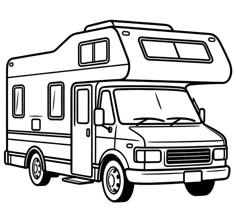 Wohnmobil zum Ausdrucken