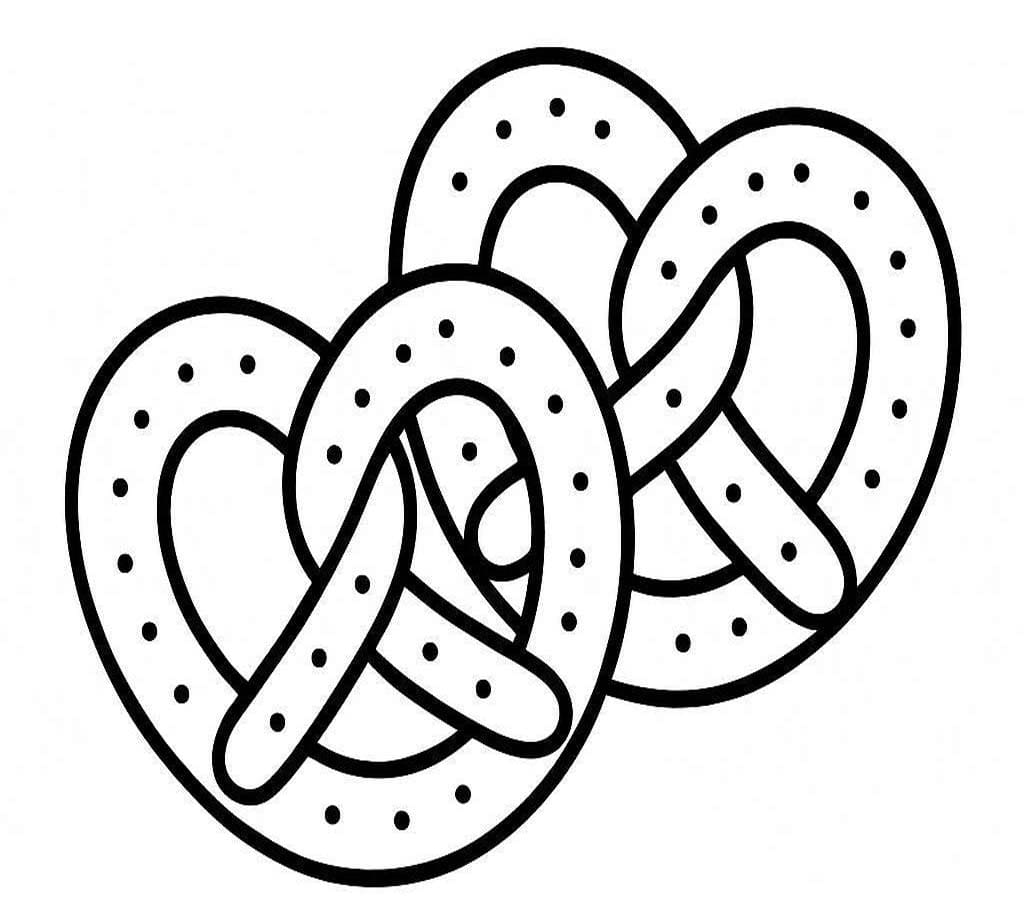 Zeichne Brezel kostenlos basisch