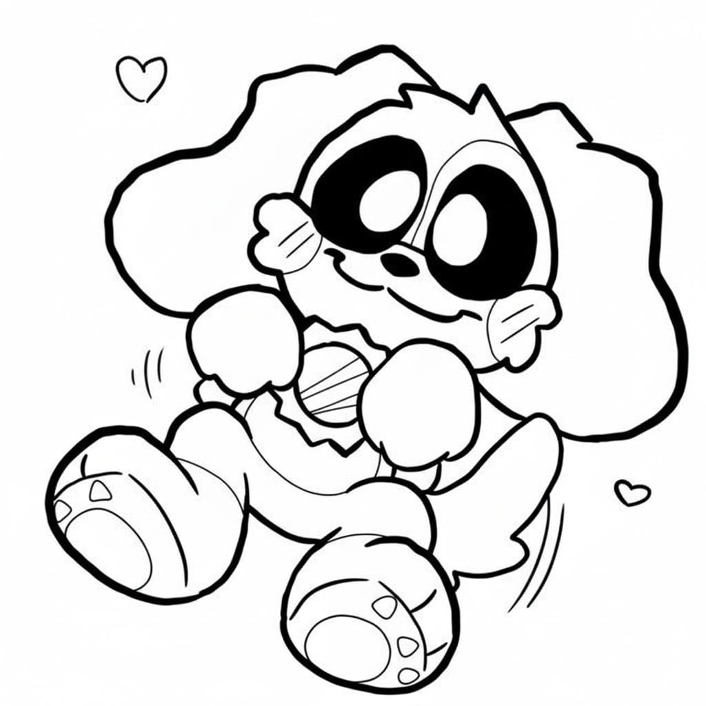 Zeichne Dogday kostenlos druckbare basisch