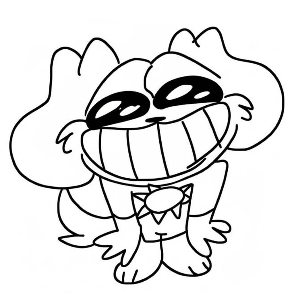 Zeichne Dogday kostenlos schlicht