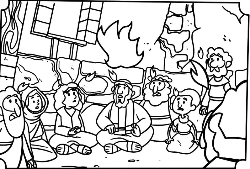 Zeichne Pfingsten für Kinder