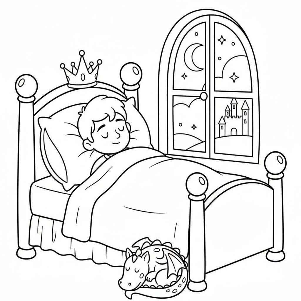 Zeichne Prinz basisch