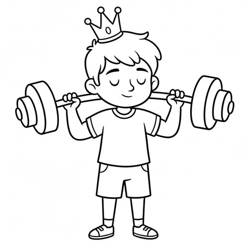 Zeichne Prinz druckbare für Kinder