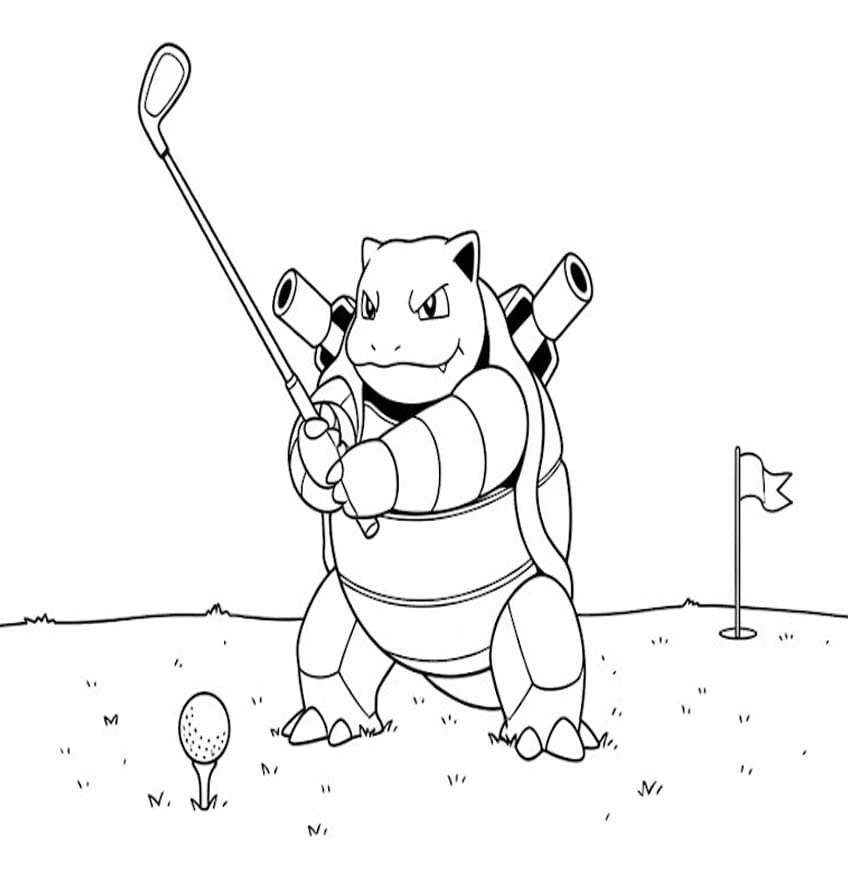 Zeichne Turtok kostenlos schlicht