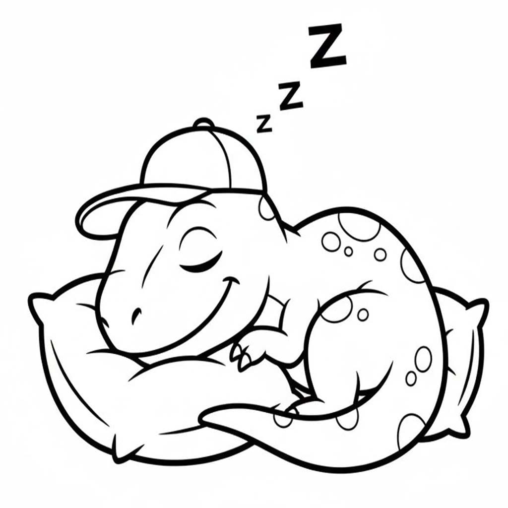 Zeichne Velociraptor basisch