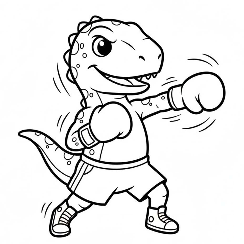 Zeichne Velociraptor kostenlos für Kinder