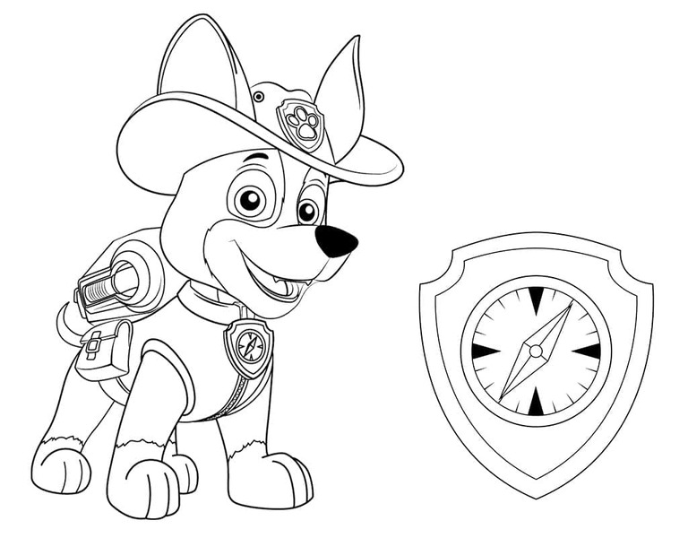 Tracker Paw Patrol zum Ausdrucken
