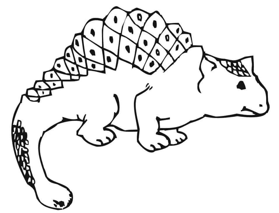 Ankylosaurus kostenlos druckbare für Kinder