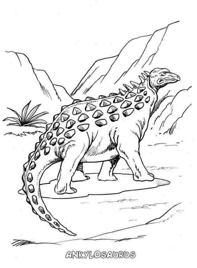 Ankylosaurus kostenlos schlicht