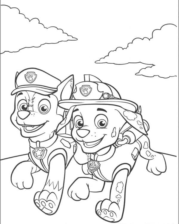 Chase Paw Patrol kostenlos druckbare