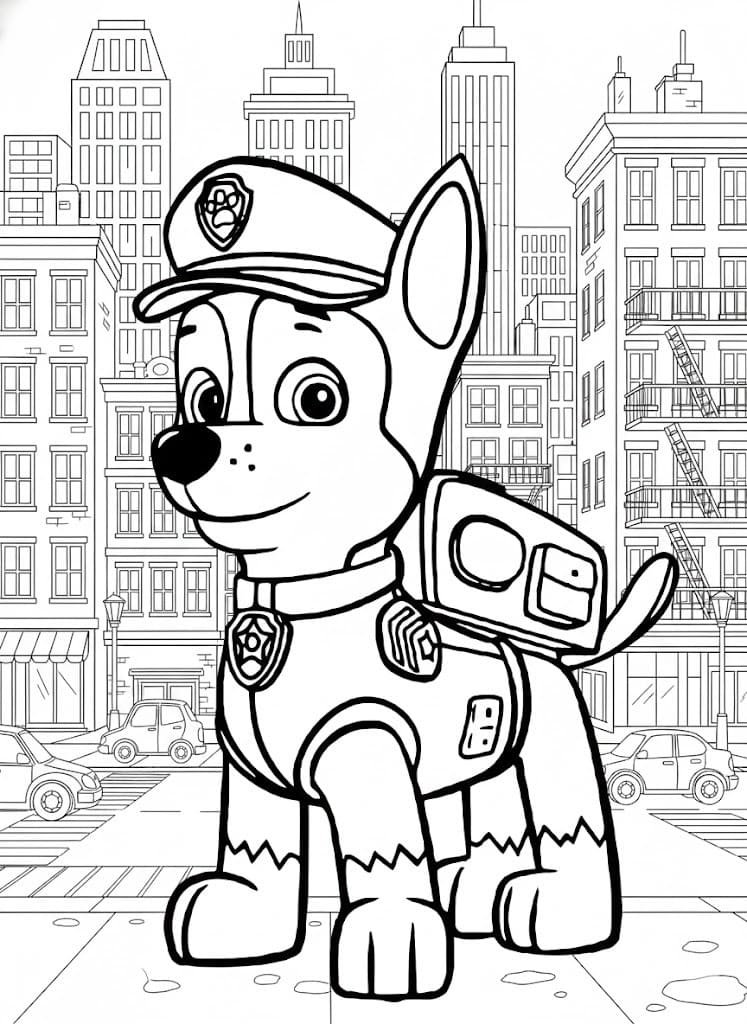 Chase Paw Patrol kostenlos schlicht