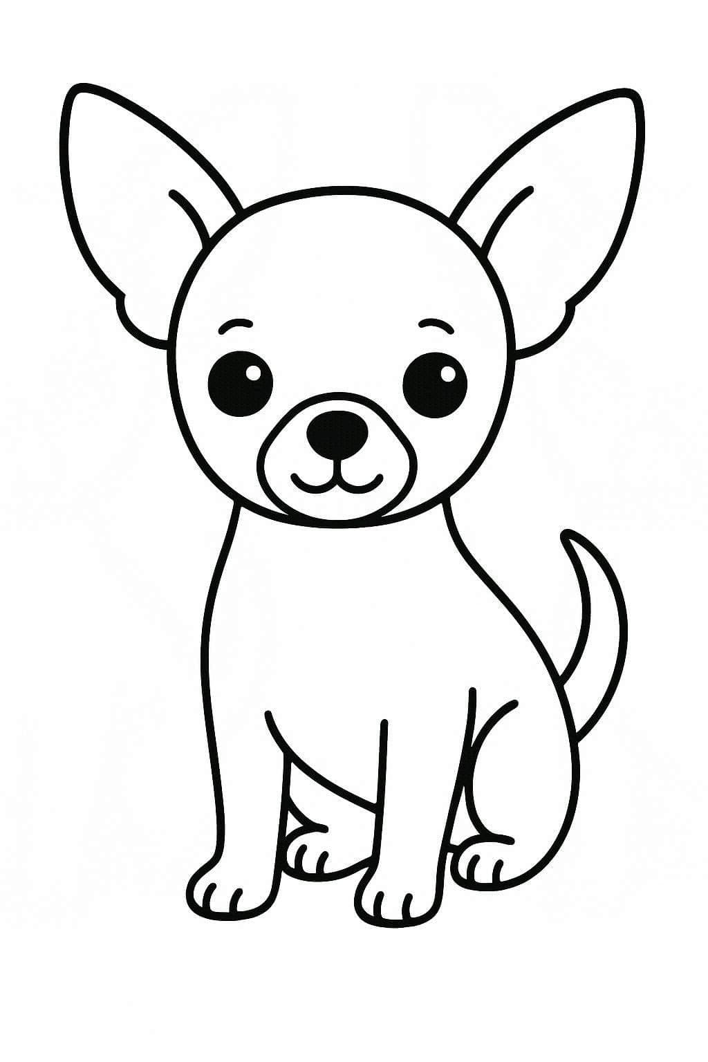 Chihuahua druckbare für Kinder