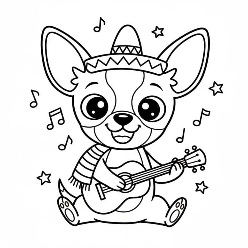 Chihuahua zum Ausdrucken