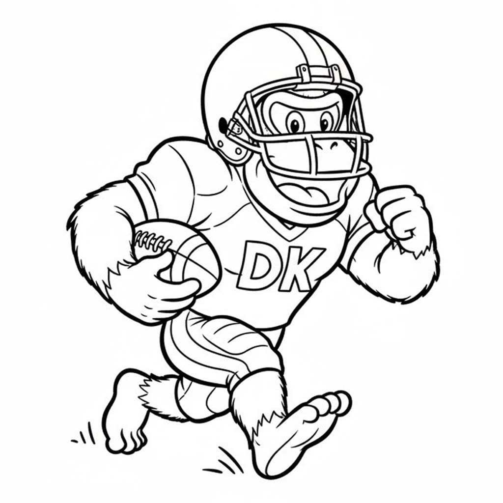 Donkey Kong druckbare für Kinder