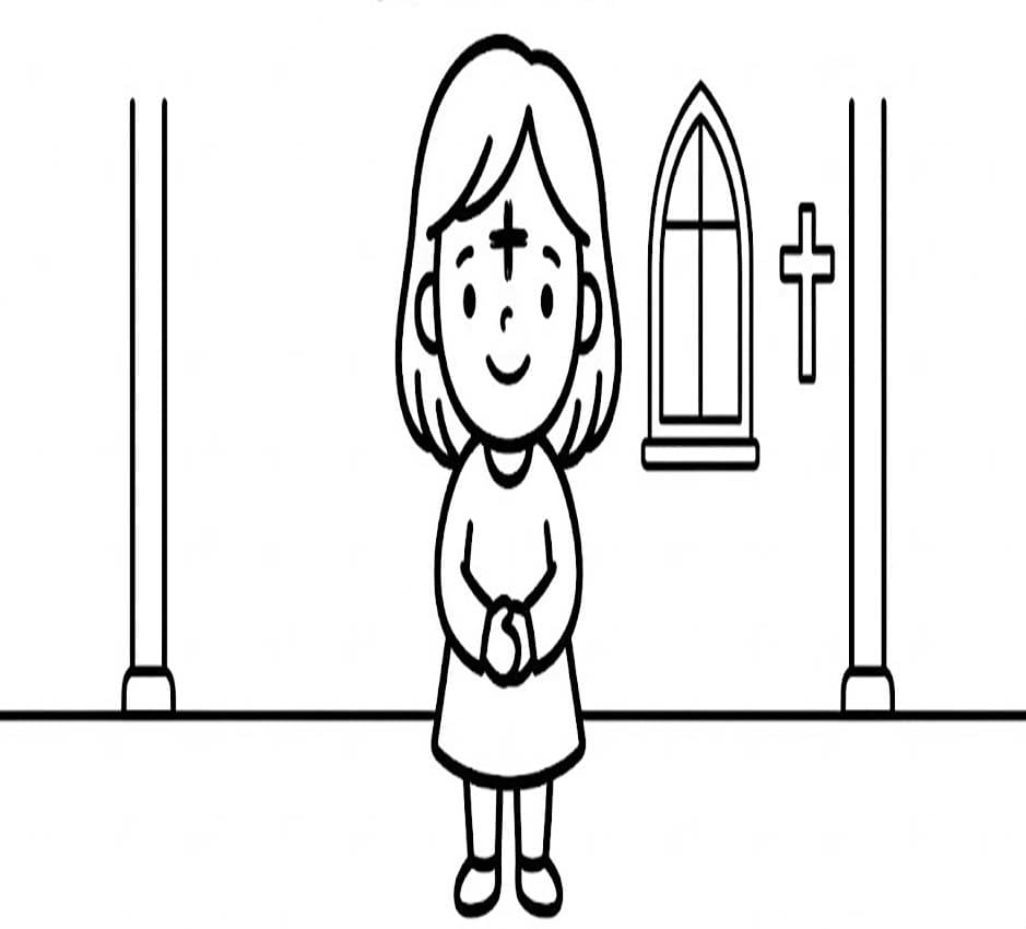 Druckbare Aschermittwoch