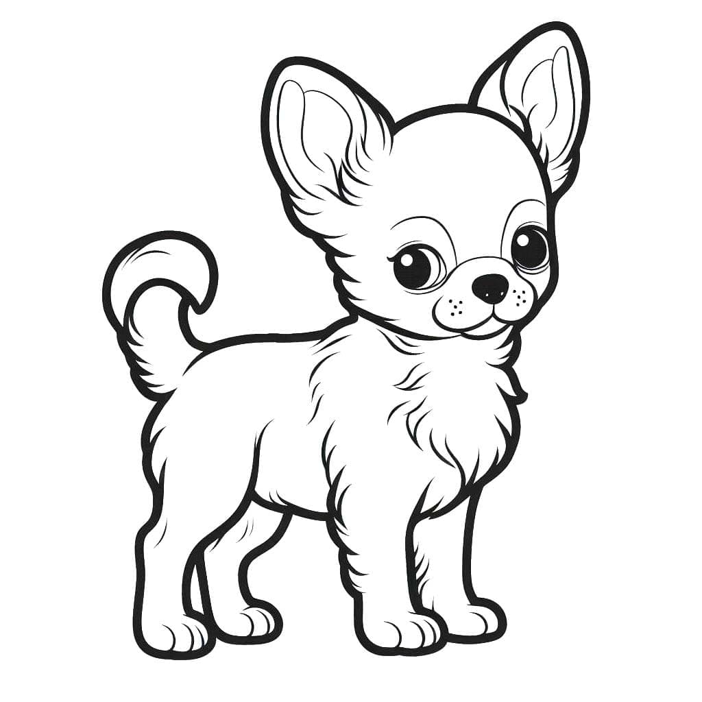 Druckbare Chihuahua