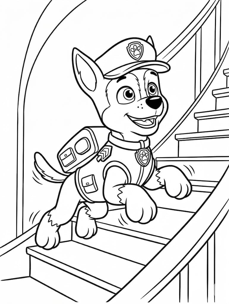 Druckbare Tracker Paw Patrol