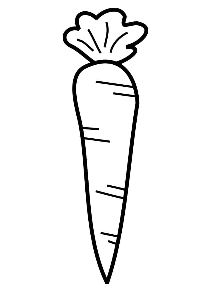 Karotte kostenlos druckbare einfach