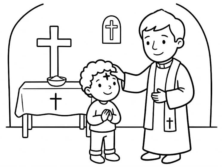 Kostenlos druckbare Aschermittwoch