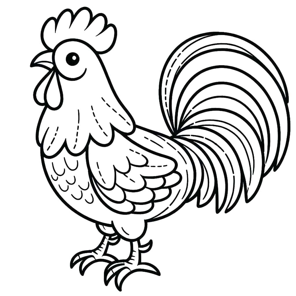 Kostenlos Druckbare Hahn