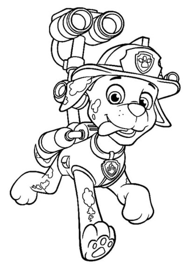 Marshall Paw Patrol druckbare