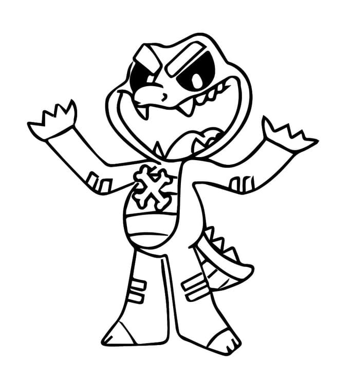 Nightmare Critters kostenlos druckbare einfach