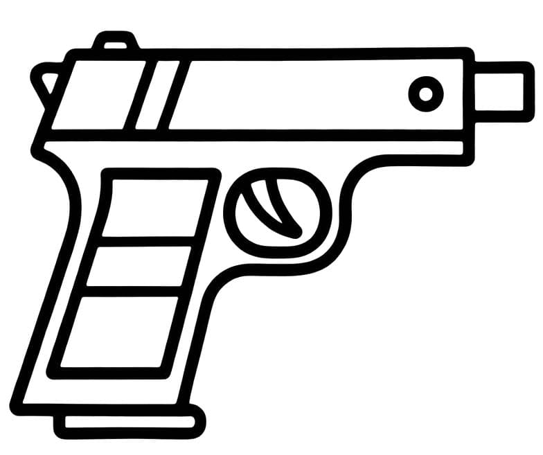 Pistolen druckbare für Kinder