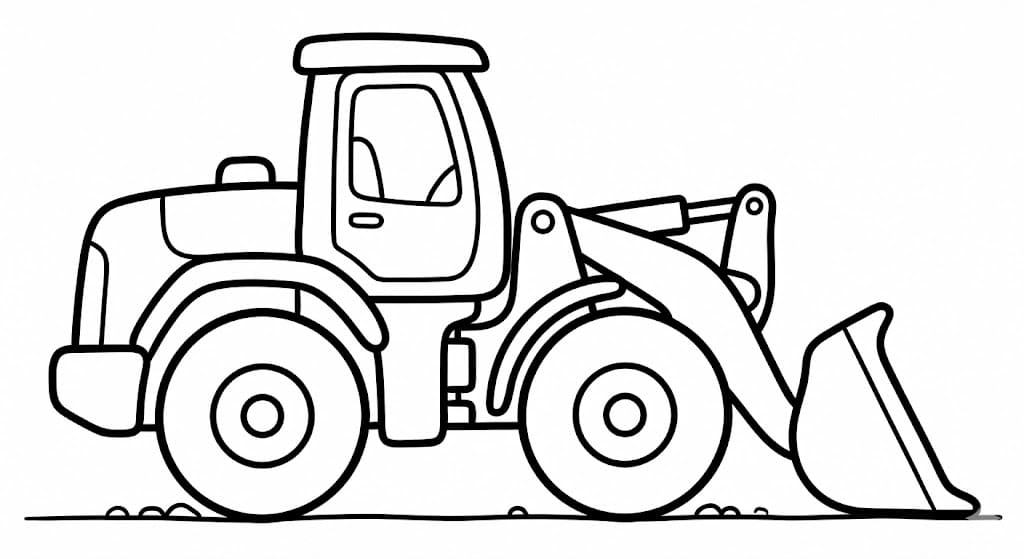 Radlader kostenlos druckbare