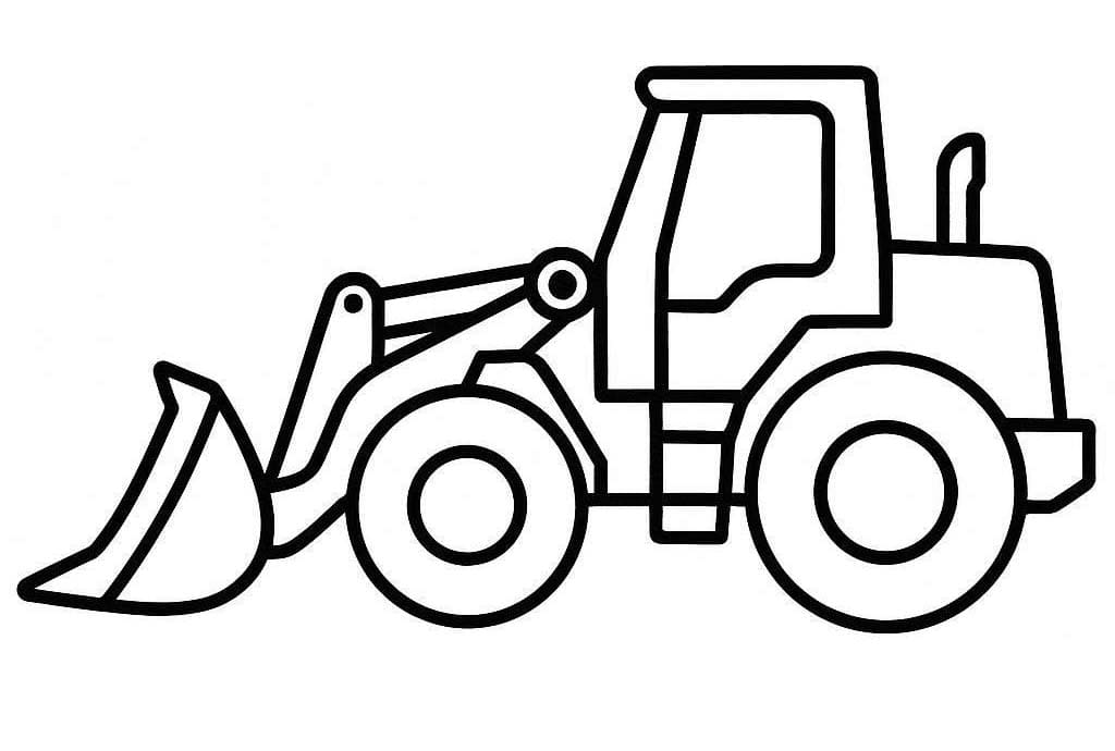 Radlader kostenlos druckbare basisch