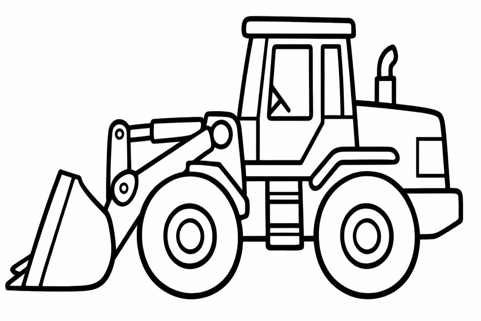 Radlader kostenlos druckbare für Kinder