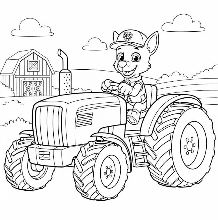 Rocky Paw Patrol zum Ausdrucken